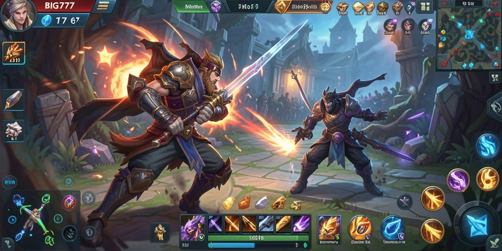 Tampilan gameplay seru dan strategis dalam BIG777.