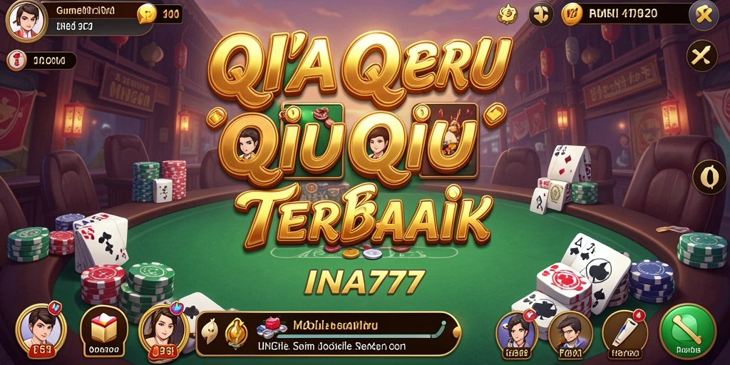 Tampilan menyerupai permainan QiuQiu yang seru.
