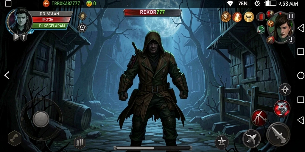 Screenshots menampilkan momen intens gameplay Horror yang menegangkan.