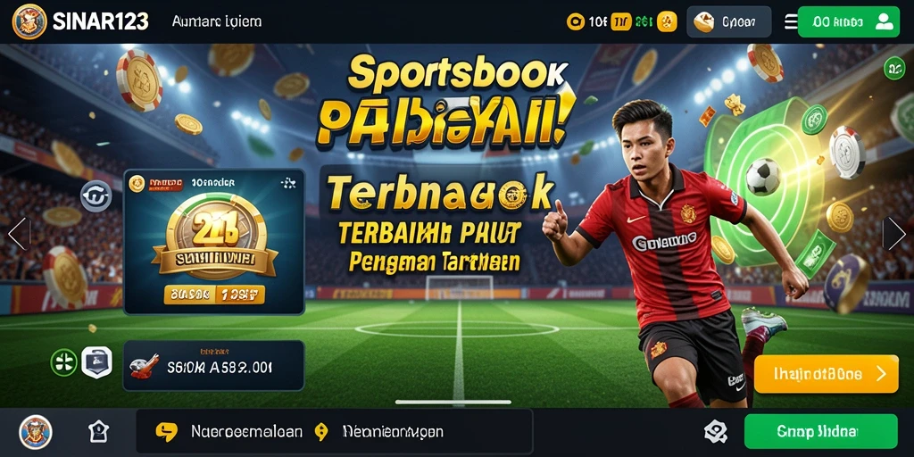 Tampilan utama SINAR123 menunjukkan opsi taruhan olahraga yang menarik.
